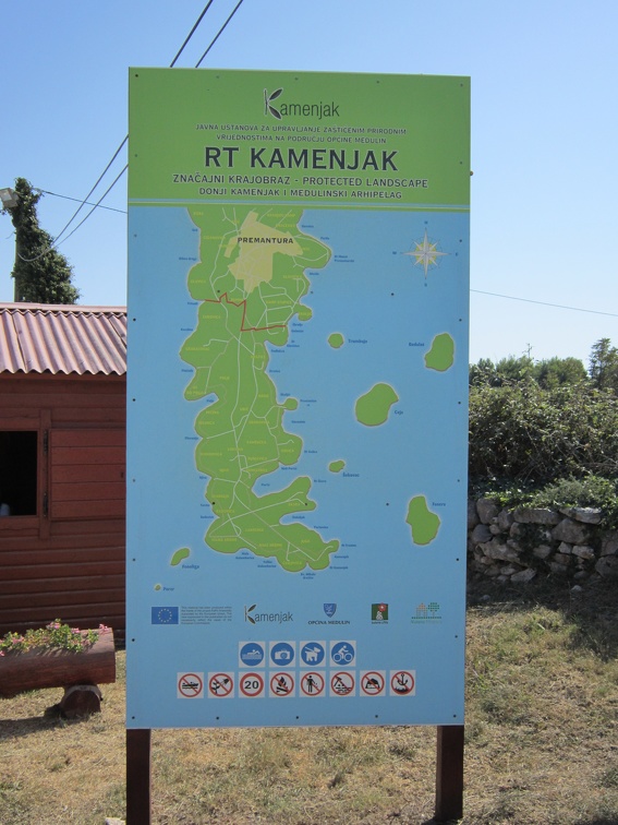 Rt Kamenjak Sign